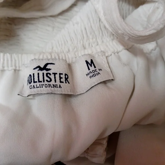 Hollister White Textured Sun Top - Picture 4 of 4